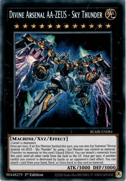 BLMR-EN084 Divine Arsenal AA-ZEUS - Sky Thunder (Secret Rare) <1st>