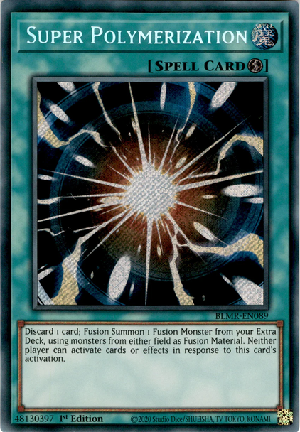 BLMR-EN089 Super Polymerization (Secret Rare) <1st>