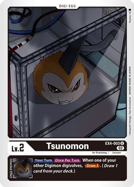 EX04-003U Tsunomon