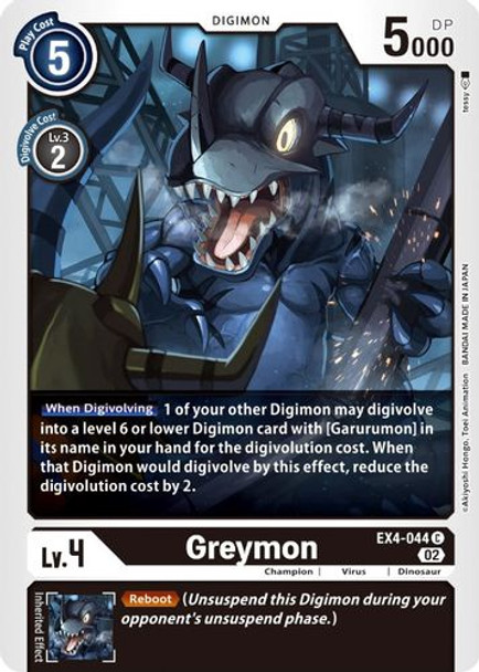 [EX04-044C] Greymon