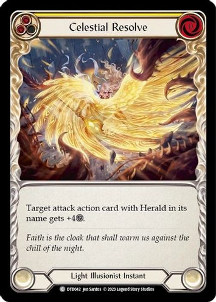 FAB10 1st DTD-042C Celestial Resolve (Yellow)