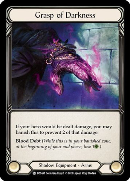 FAB10 1st DTD-167C Grasp of Darkness (Cold Foil)