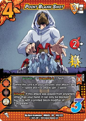 MHA05-103/122UC Point Blank Shot