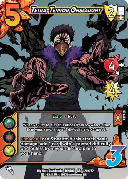 MHA05-128/122SR Tetra-Terror Onslaught (Foil)