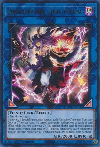 DUNE-EN049 Unchained Soul Lord of Yama (Ultra Rare) <1st>