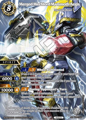 BSS02-044SPR Merged Mechlord Mammoth Aegis (Foil)