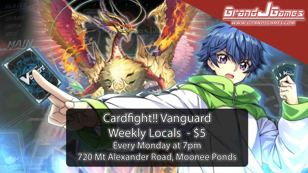 Monday 7:00pm: Cardfight!! Vanguard