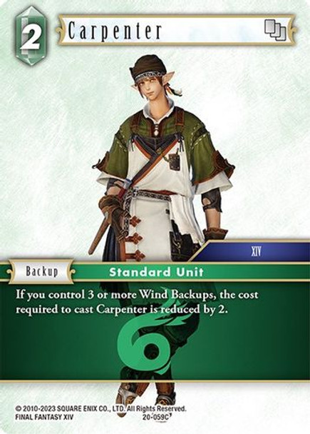 FF20-059C Carpenter