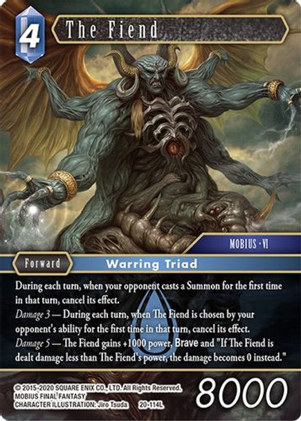 FF20-114L The Fiend (Foil)