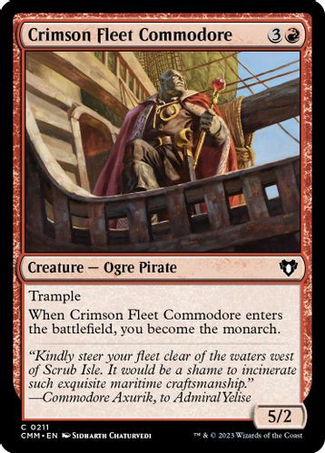 CMM-0211C Crimson Fleet Commodore