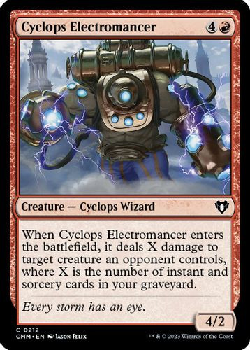 CMM-0212C Cyclops Electromancer (Foil)