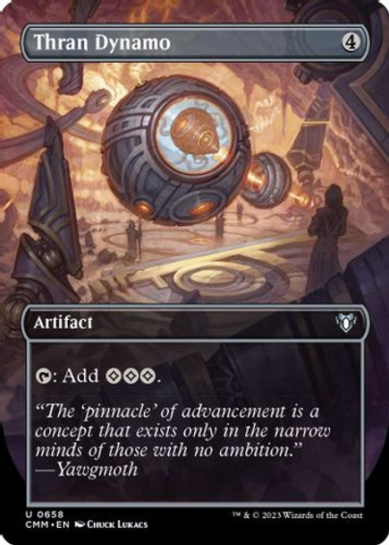 CMM-0658U Thran Dynamo (Borderless) (Foil)
