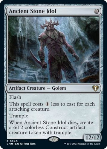 CMM-0940R Ancient Stone Idol
