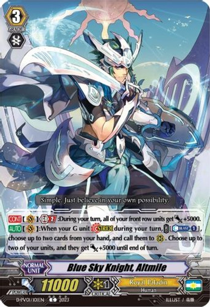D-PV01/101EN Blue Sky Knight, Altmile