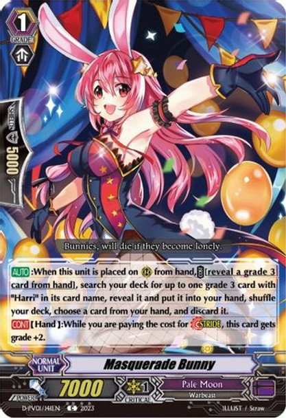D-PV01/141EN Masquerade Bunny