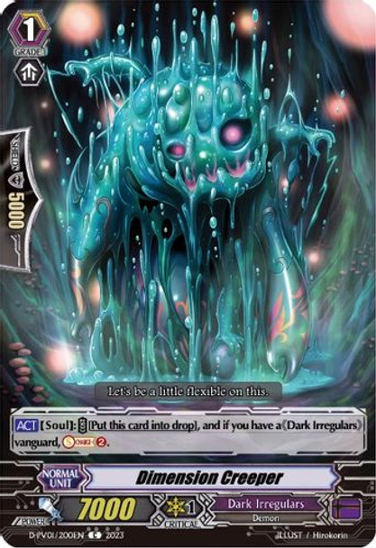 D-PV01/200EN Dimension Creeper