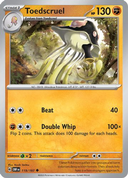 [SV03][OBF-119/197](UC) Toedscruel (Reverse Holo)