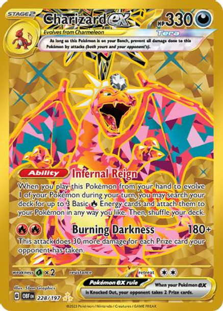 SV03-OBF-EN-228/197GRRR Charizard ex (Holo)