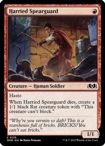 WOE-0135C Harried Spearguard
