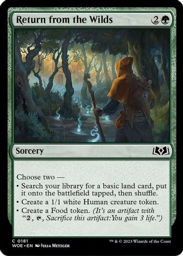 WOE-0181C Return from the Wilds (Foil)