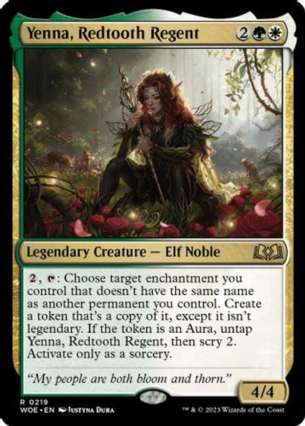 WOE-0219R Yenna, Redtooth Regent