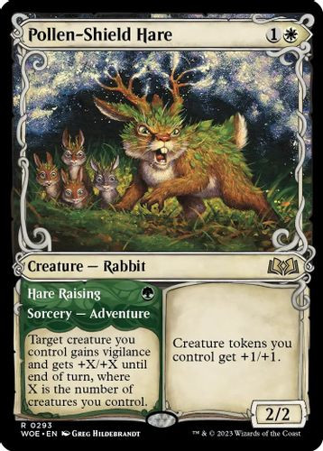 WOE-0293R Pollen-Shield Hare (Showcase)