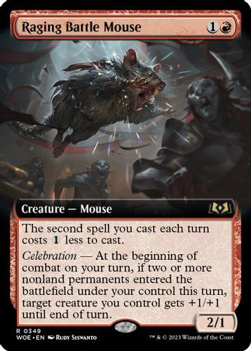 WOE-0349R Raging Battle Mouse (Extended Art)