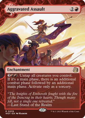WOT-0039R Aggravated Assault (Foil)