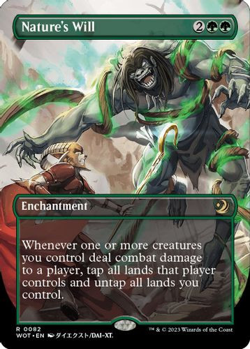 WOT-0082R Nature's Will (Borderless) (Foil)