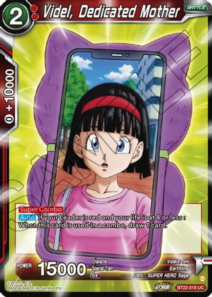 BT22-018UC Videl, Dedicated Mother