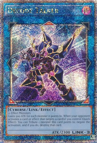 TN23-EN009 Decode Talker (Quarter Century Secret Rare) <Ltd>
