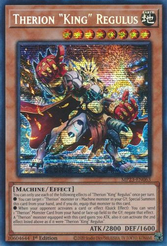 MP23-EN063 Therion "King" Regulus (Prismatic Secret Rare) <1st>