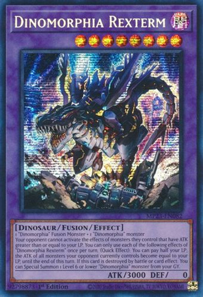 MP23-EN082 Dinomorphia Rexterm (Prismatic Secret Rare) <1st>