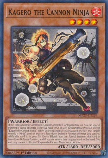 MP23-EN169 Kagero the Cannon Ninja (Common) <1st>