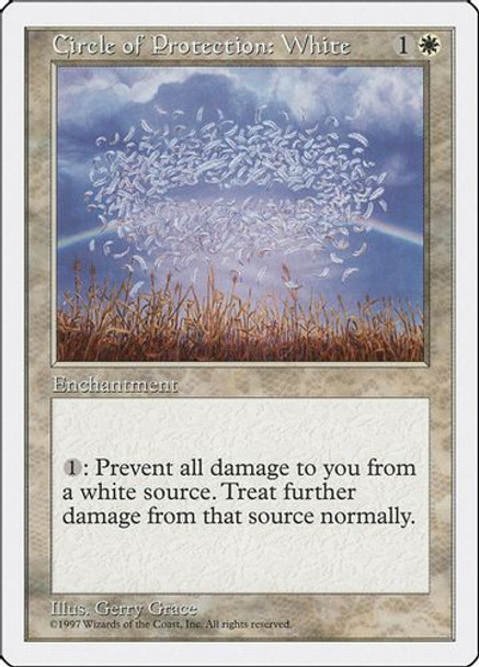 5ED-021C Circle of Protection: White