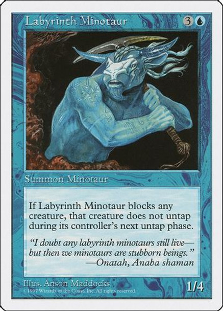 5ED-097C Labyrinth Minotaur