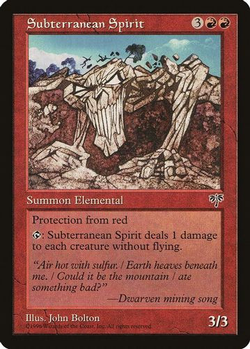 MIR-195R Subterranean Spirit