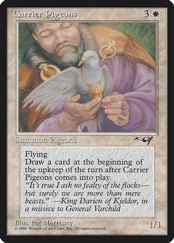 ALL-001AC Carrier Pigeons (Hand)