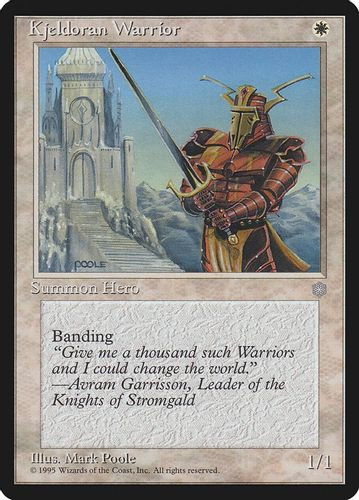 ICE-041C Kjeldoran Warrior