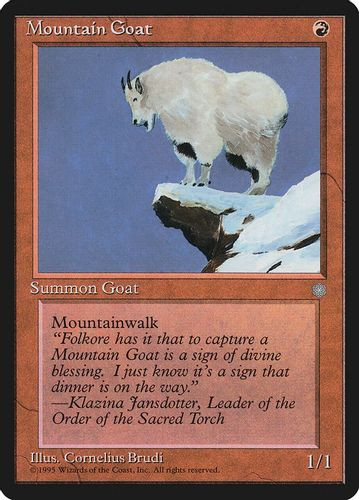 ICE-203C Mountain Goat