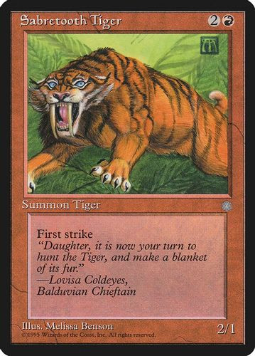 ICE-215C Sabretooth Tiger