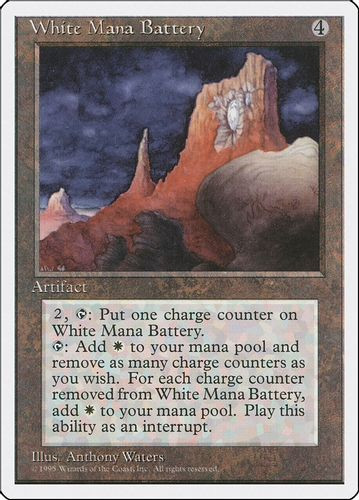 4ED-357R White Mana Battery