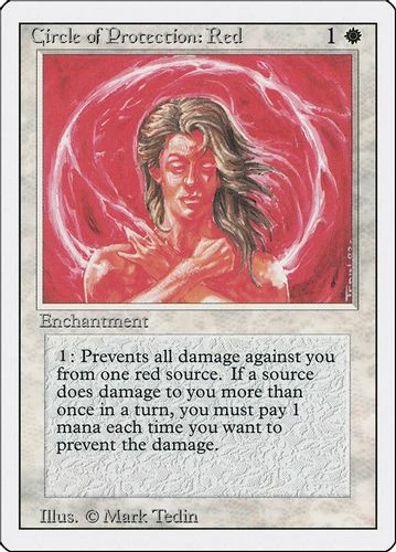 3ED-012C Circle of Protection: Red