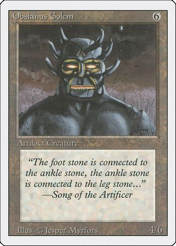 3ED-268U Obsianus Golem
