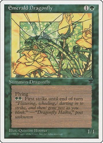 CHR-063C Emerald Dragonfly