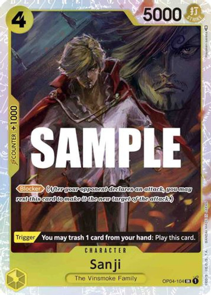 OP04-104SR Sanji (Foil)