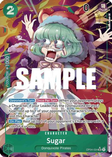 OP04-024SR Sugar (Alternate Art) (Foil)