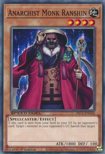 SBC1-ENG04 Anarchist Monk Ranshin (Common) <1st>