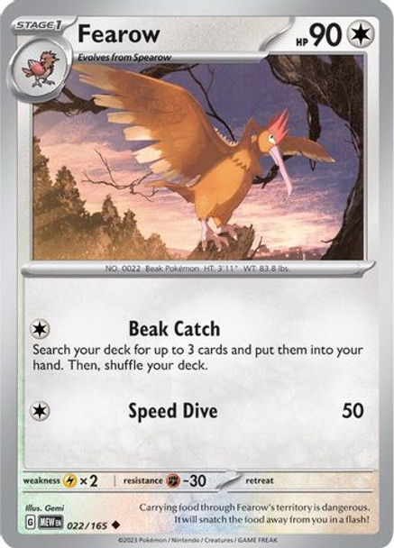 [SV03a][MEW-022/165](UC) Fearow