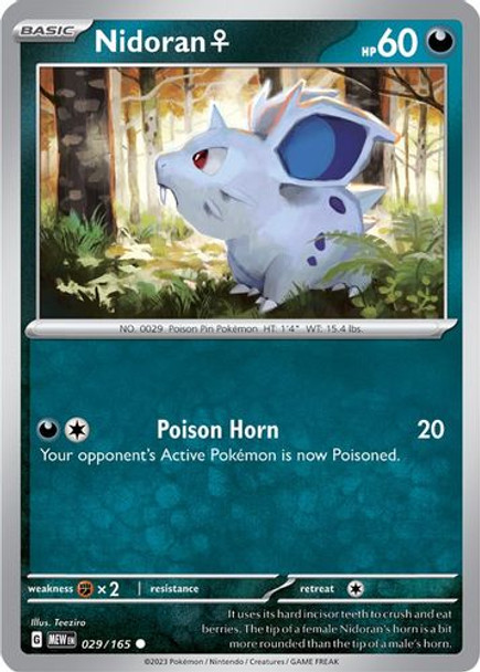 [SV03a][MEW-029/165](C) Nidoran F